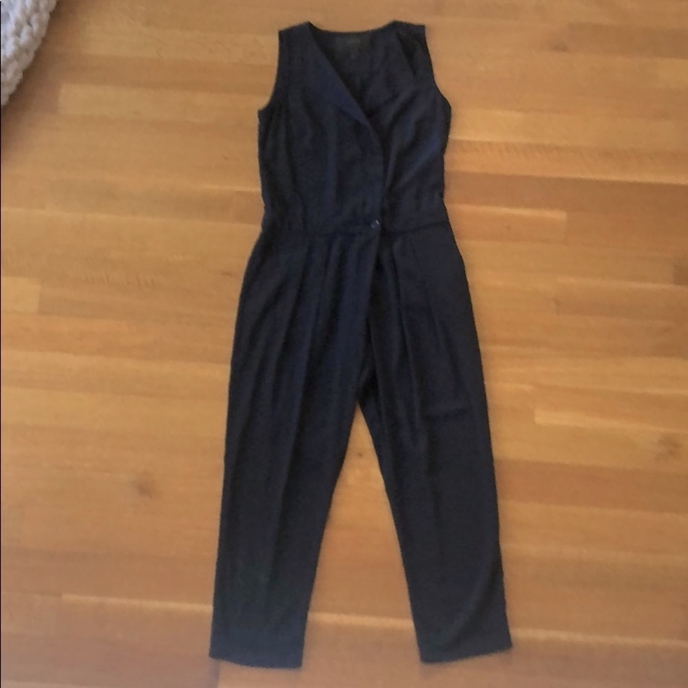Women’s J. Crew Navy Sleeveless Jumpsuit